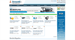 Desktop Screenshot of cistronixperu.com