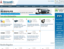 Tablet Screenshot of cistronixperu.com
